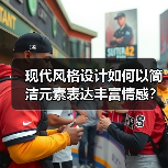现代风格设计如何以简洁元素表达丰富情感？（图1）