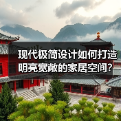 现代极简设计如何打造明亮宽敞的家居空间？（图1）