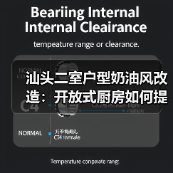 汕头二室户型奶油风改造：开放式厨房如何提升空间感？（图1）