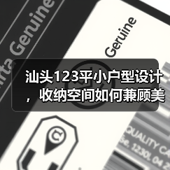 汕头123平小户型设计，收纳空间如何兼顾美观与实用（图4）
