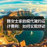 陈女士家的现代简约设计案例：如何实现舒适与实用？（图3）