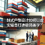 越式户型设计如何以虚实结合打造极简美学?(图4) 越式户型设计如何以虚实结合打造极简美学?(图4)