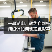 一品湖山：简约自然空间设计如何实现色彩平衡？（图1）