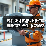 现代设计风格如何打造理想家？合生中央城空间解析（图1）