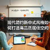 现代简约新中式风格如何打造高品质居住空间？（图4）