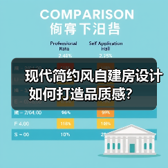 现代简约风自建房设计如何打造品质感？（图4）