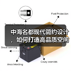 中海名都现代简约设计，如何打造高品质空间？（图4）