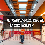 现代简约风格如何打造舒适居住空间？（图2）