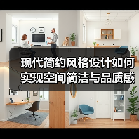 现代简约风格设计如何实现空间简洁与品质感(图3) 现代简约风格设计如何实现空间简洁与品质感(图3)
