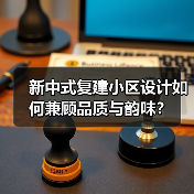 新中式复建小区设计如何兼顾品质与韵味？（图3）