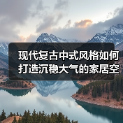 现代复古中式风格如何打造沉稳大气的家居空间（图3）