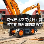现代艺术空间设计：简约实用与古典韵味的完美融合（图2）