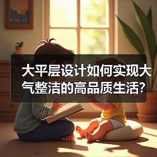 大平层设计如何实现大气整洁的高品质生活？（图1）