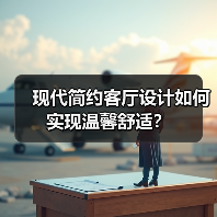 现代简约客厅设计如何实现温馨舒适？（图1）