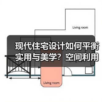 现代住宅设计如何平衡实用与美学？空间利用全解析（图2）