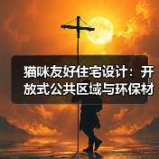 猫咪友好住宅设计：开放式公共区域与环保材料如何打造人猫共处空间？（图2）