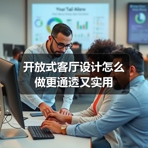 开放式客厅设计怎么做更通透又实用