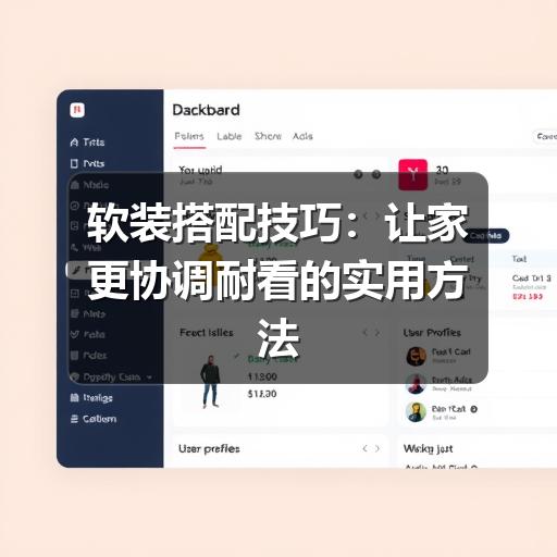 软装搭配技巧:让家更协调耐看的实用方法(图3) 软装搭配技巧:让家更协调耐看的实用方法