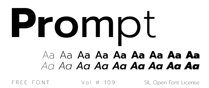 每周2亿次调用的免费商用无衬线字体，原来强在这9种字重