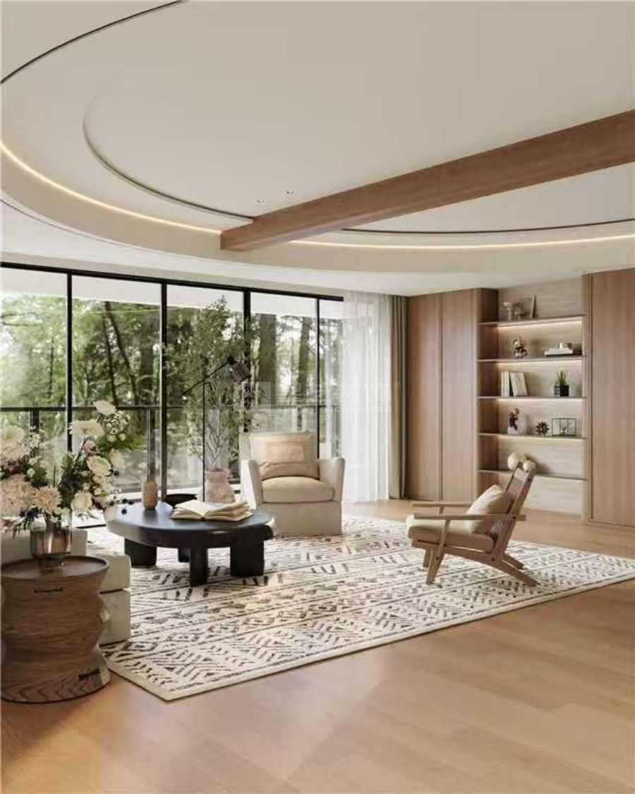 木头有疤更高级，原来家的温度藏在材质碰撞里(图4)