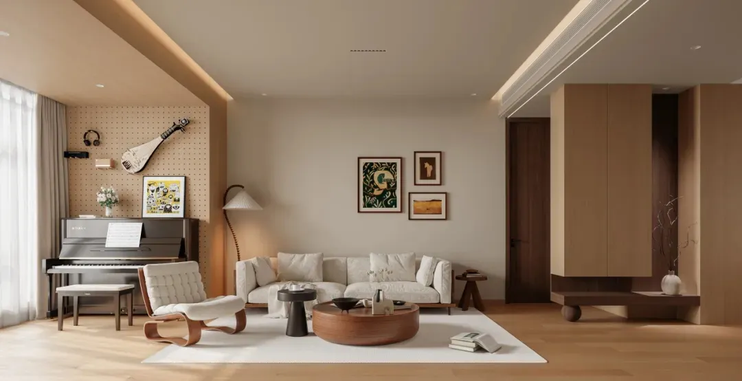 90%的人不知道，现代原木风这样装才显高级(图1)