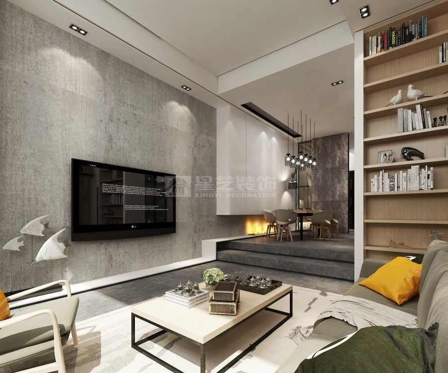 没想到，粗糙水泥墙竟能打造如此精致温暖的家(图3)