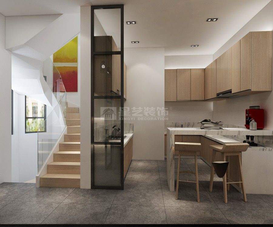 没想到，粗糙水泥墙竟能打造如此精致温暖的家(图4)