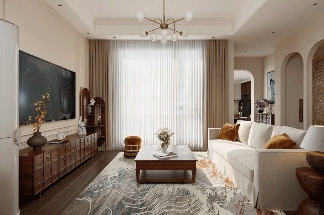 美式复古大宅惊艳曝光,没想到负一楼客厅还能这样设计(图8) 美式复古大宅惊艳曝光,没想到负一楼客厅还能这样设计(图8)