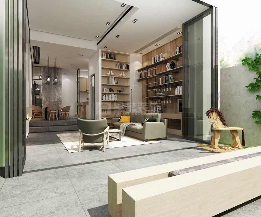 没想到，粗糙水泥墙竟能打造如此精致温暖的家(图1)