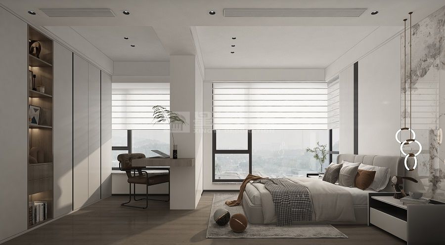 没想到，冰冷大理石和温润木皮结合，竟让家有了高级感(图11)