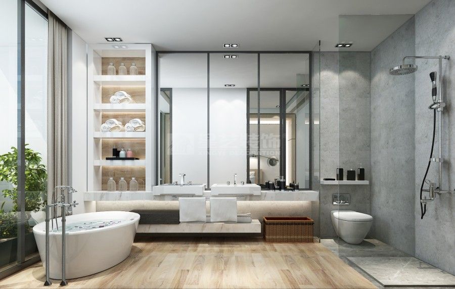 没想到，粗糙水泥墙竟能打造如此精致温暖的家(图10)