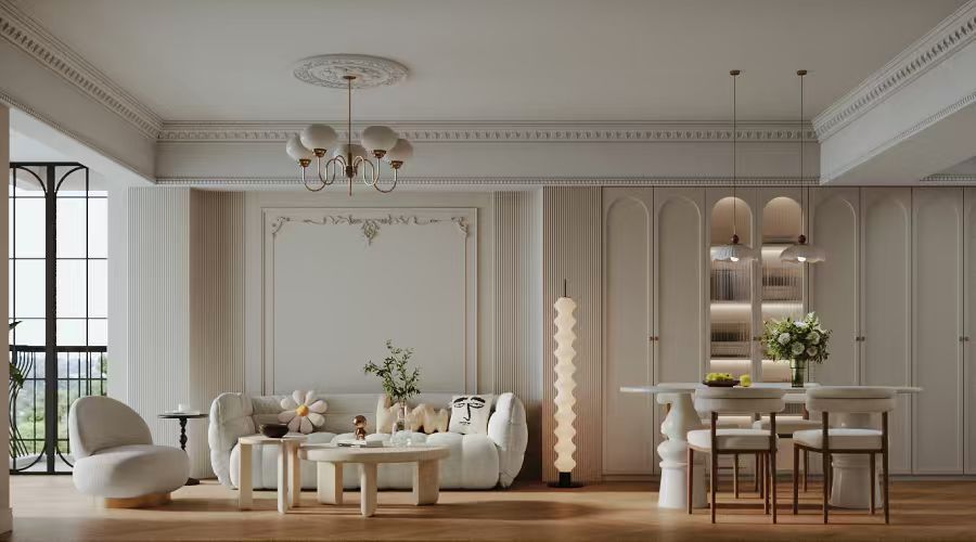 一对医生夫妻的轻法式家，竟然藏着这么多治愈人心的设计细节