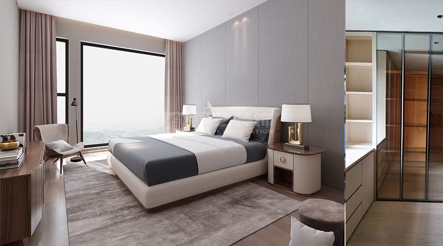 归国金融精英的江景私宅，竟然把奢华藏在了这些细节里(图8)