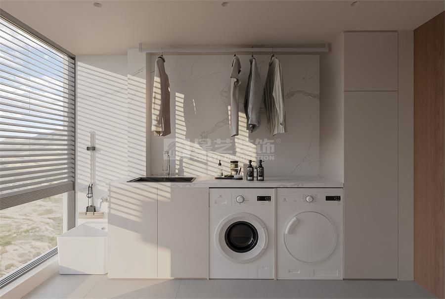 195方的大气现代原木风(图38)