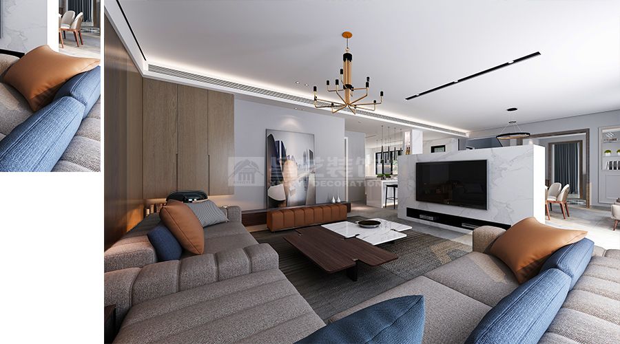 归国金融精英的江景私宅，竟然把奢华藏在了这些细节里(图2)