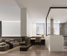 240㎡复式做“简”法，没想到极简生活竟藏着这么多艺术细节