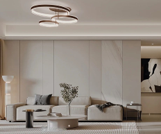 167㎡轻法式奶油风，设计师竟用光影为家写诗