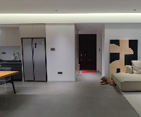 150平现代简约风，厨房餐厅这样改，竟然让空间大了两倍